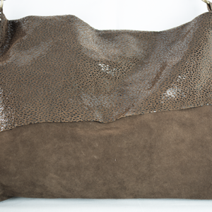 Brown small leather bag - Image 5